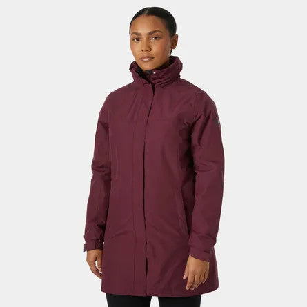 Helly hansen aden sales long insulated jacket women's