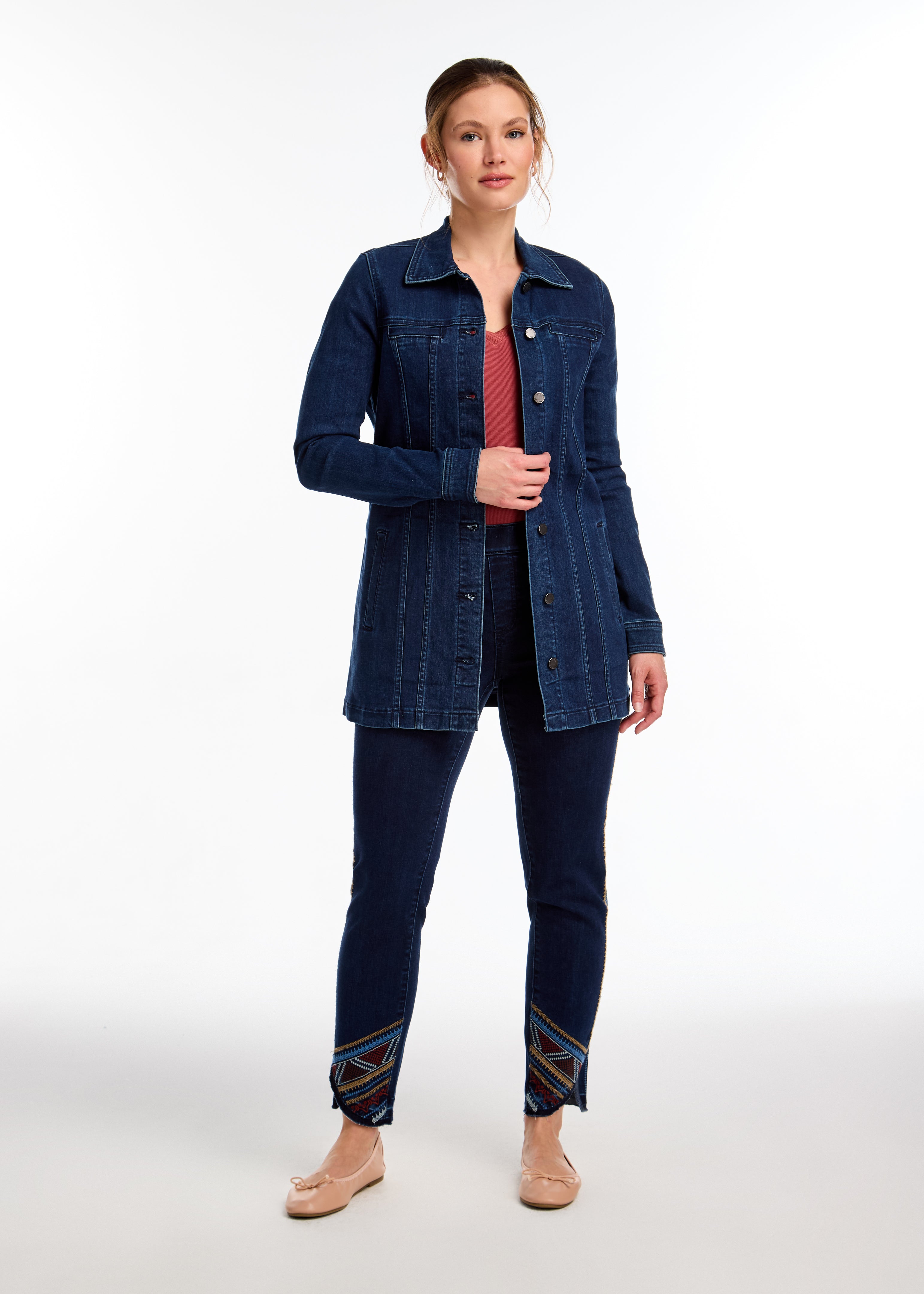 Long Denim Jacket 1825669