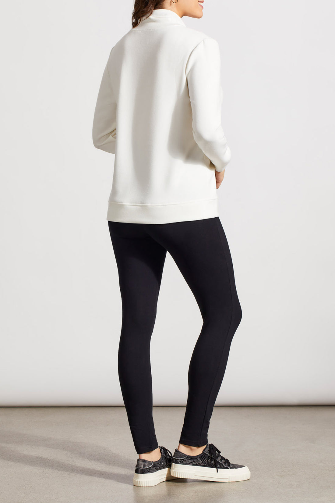 Funnel Neck Top With Pockets 1875O/3390