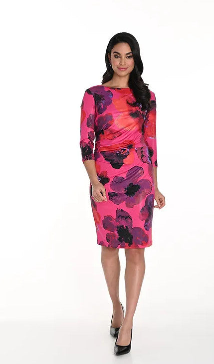 Fuchsia/Purple/Multi Dress Style 243289