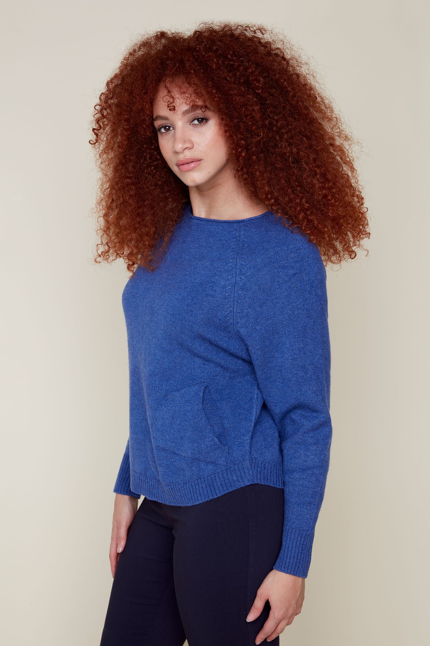 Knit Sweater With Pockets R6911 4301