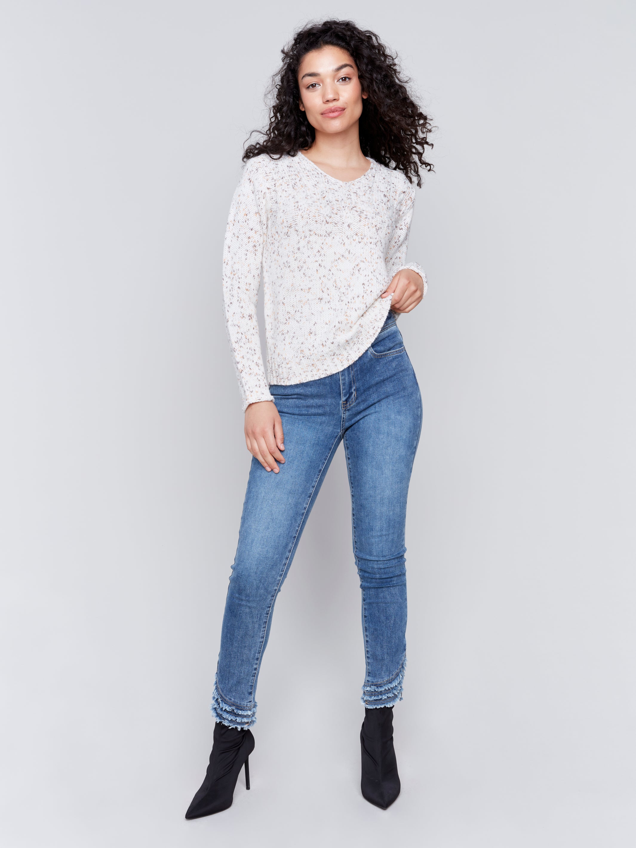 V Neck Sweater C2755/065C