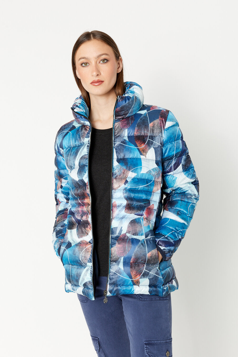 High Neck Puffer Jacket 74842