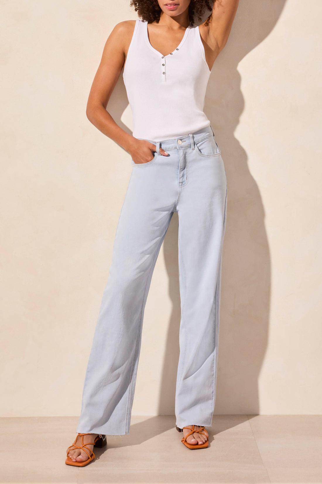 Brooke Hugging 5 Pocket Wide Leg Jean 7998O/4798