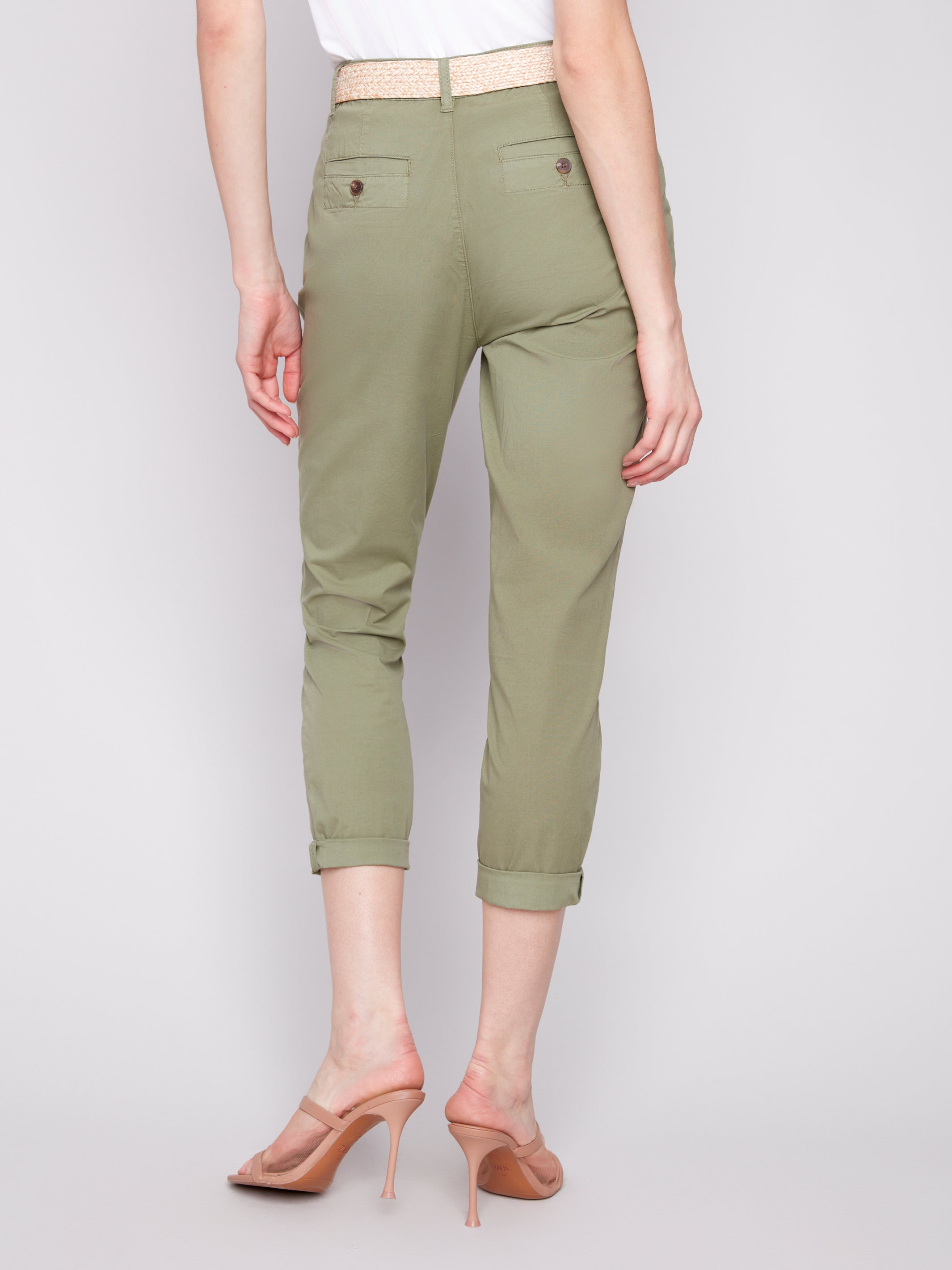 Slim Pant With Belt C5625/207C