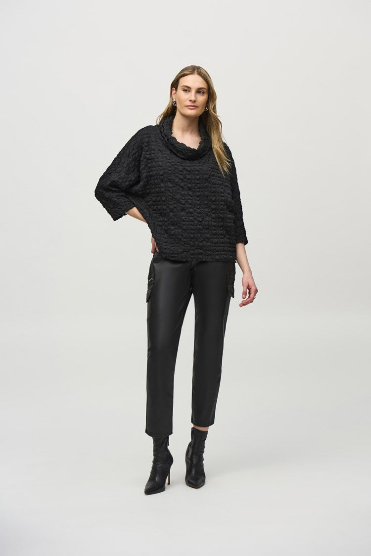 Woven Jacquard Boxy Top 244069